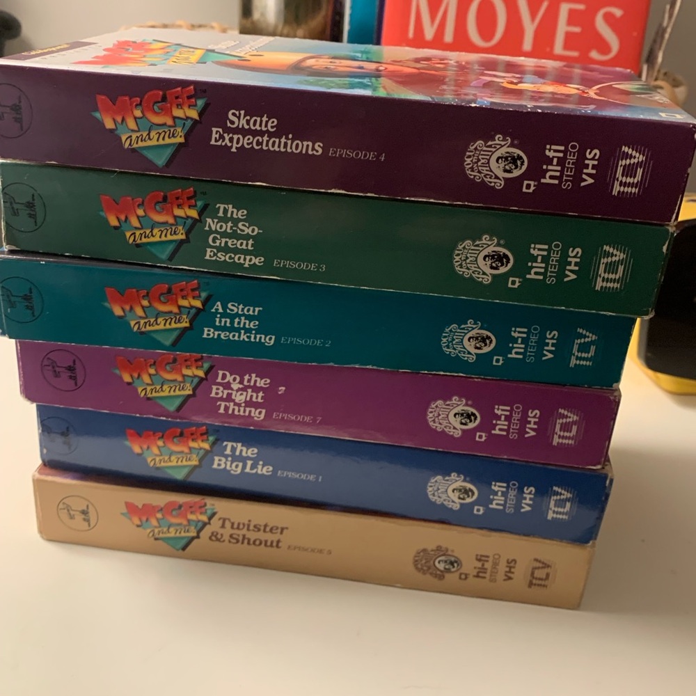 VHS Collection - McGee and Me Focus Features Set of 6